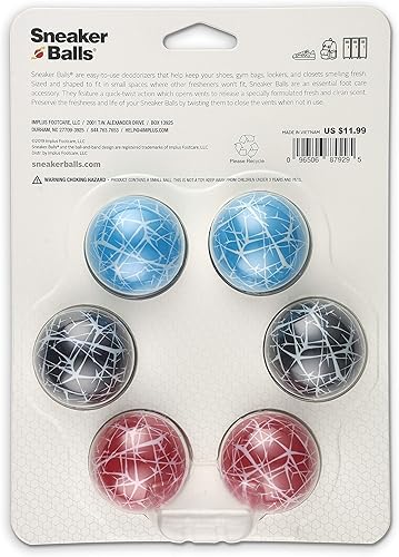 Miniatura 2 de Sneaker Balls Ambientadores para zapatos que combaten el olor, eliminan olores desagradables, perfectos para tenis, bolsas de gimnasio, bolsas de