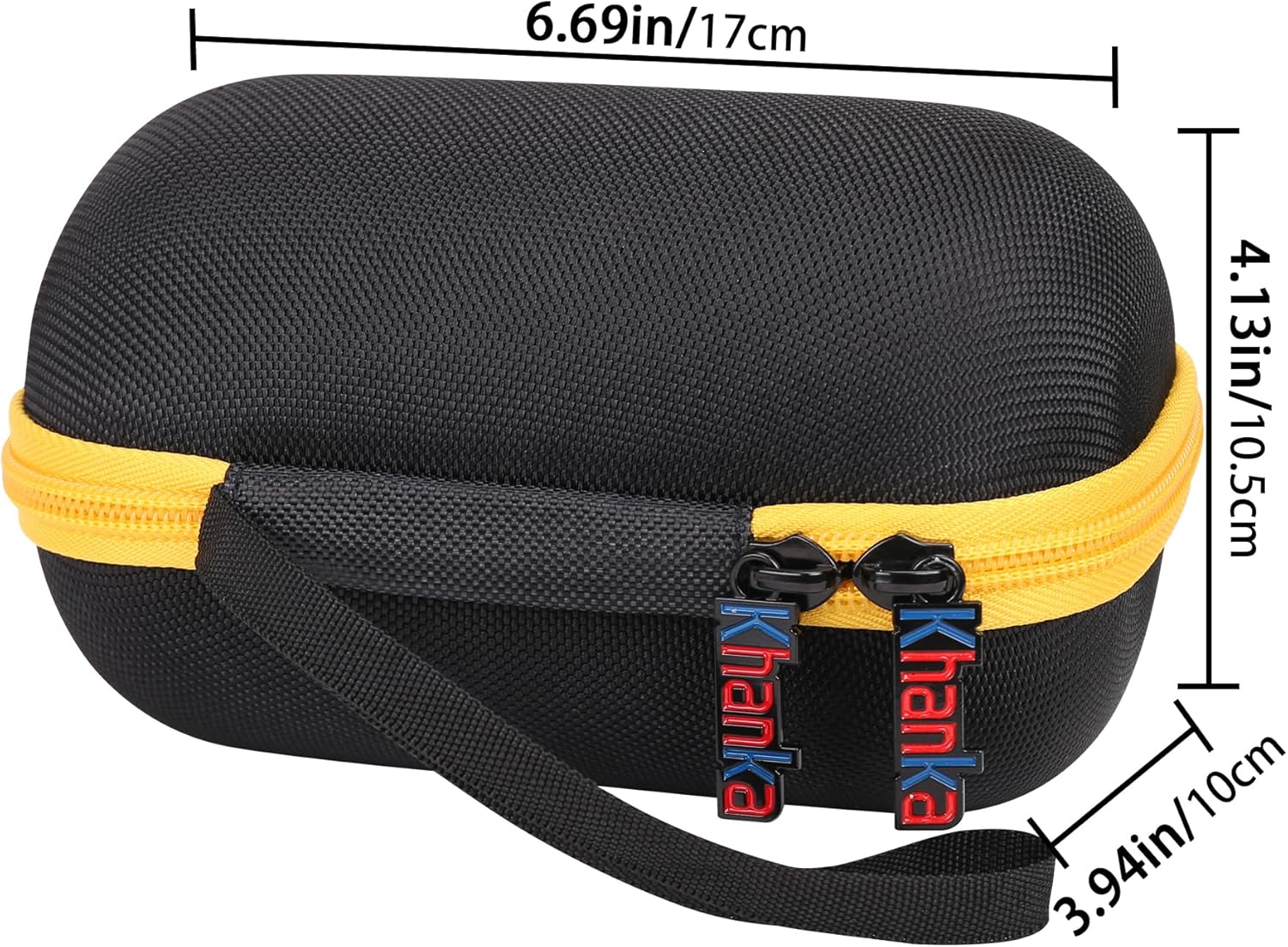 khanka Hard Case Replacement for DEWALT Jobsite (DCR008) USB-C Rechargeable Bluetooth Speaker(Case Only) - Image 4