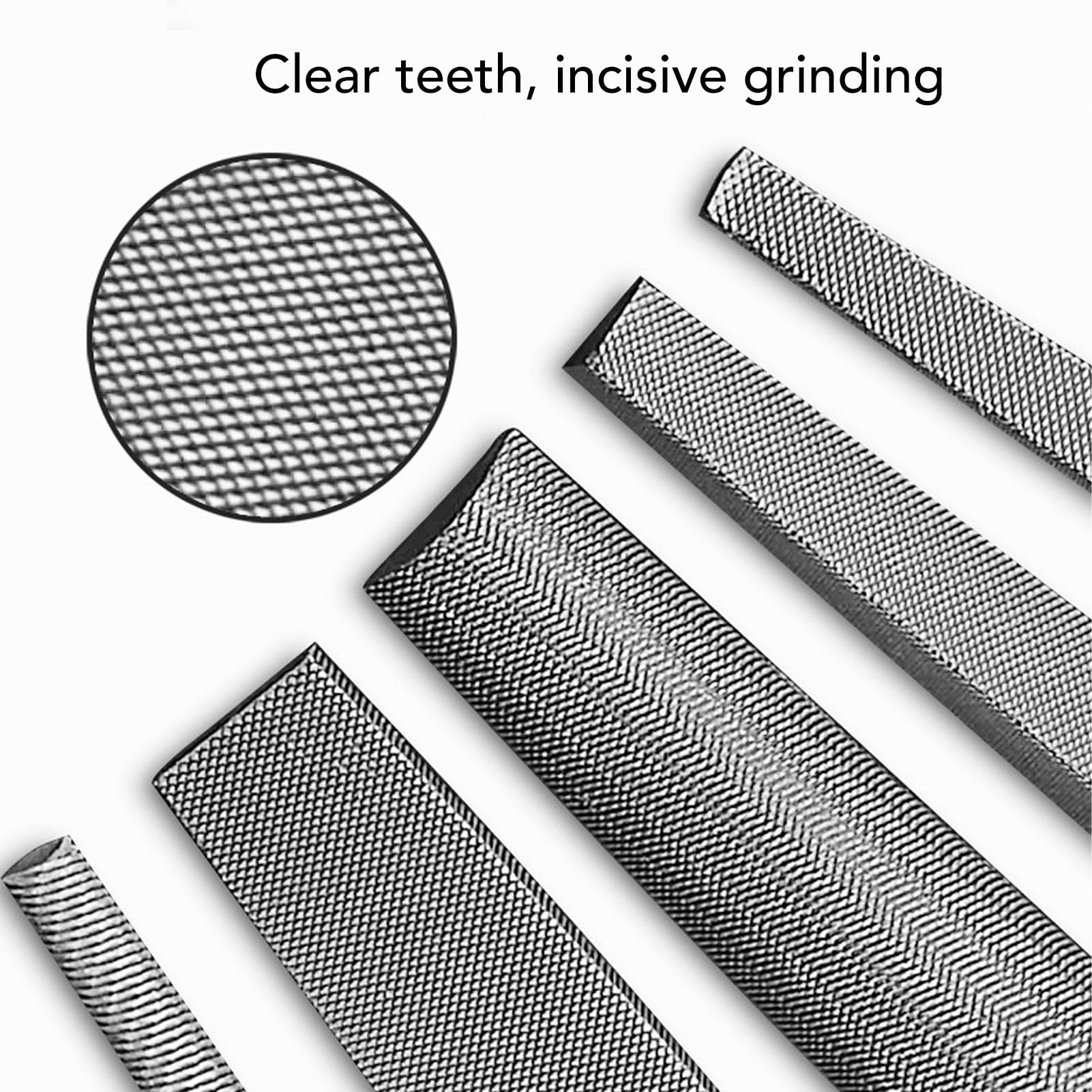 Juego de Limas de Metal Profesionales 18 Piezas Acero T12 para Proyectos Madera, Práctico para Carpinteros y Entusiastas, Estuche Almacenamiento Portátil Incluido