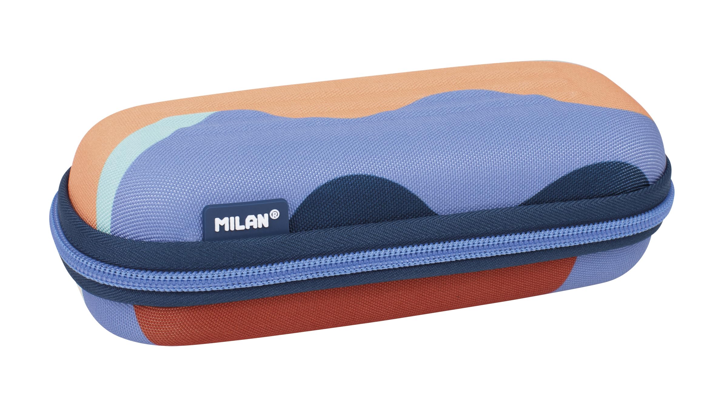 Milan® The Fun Series Semi-Rigid Oval Pencil Case, Multi-Colour