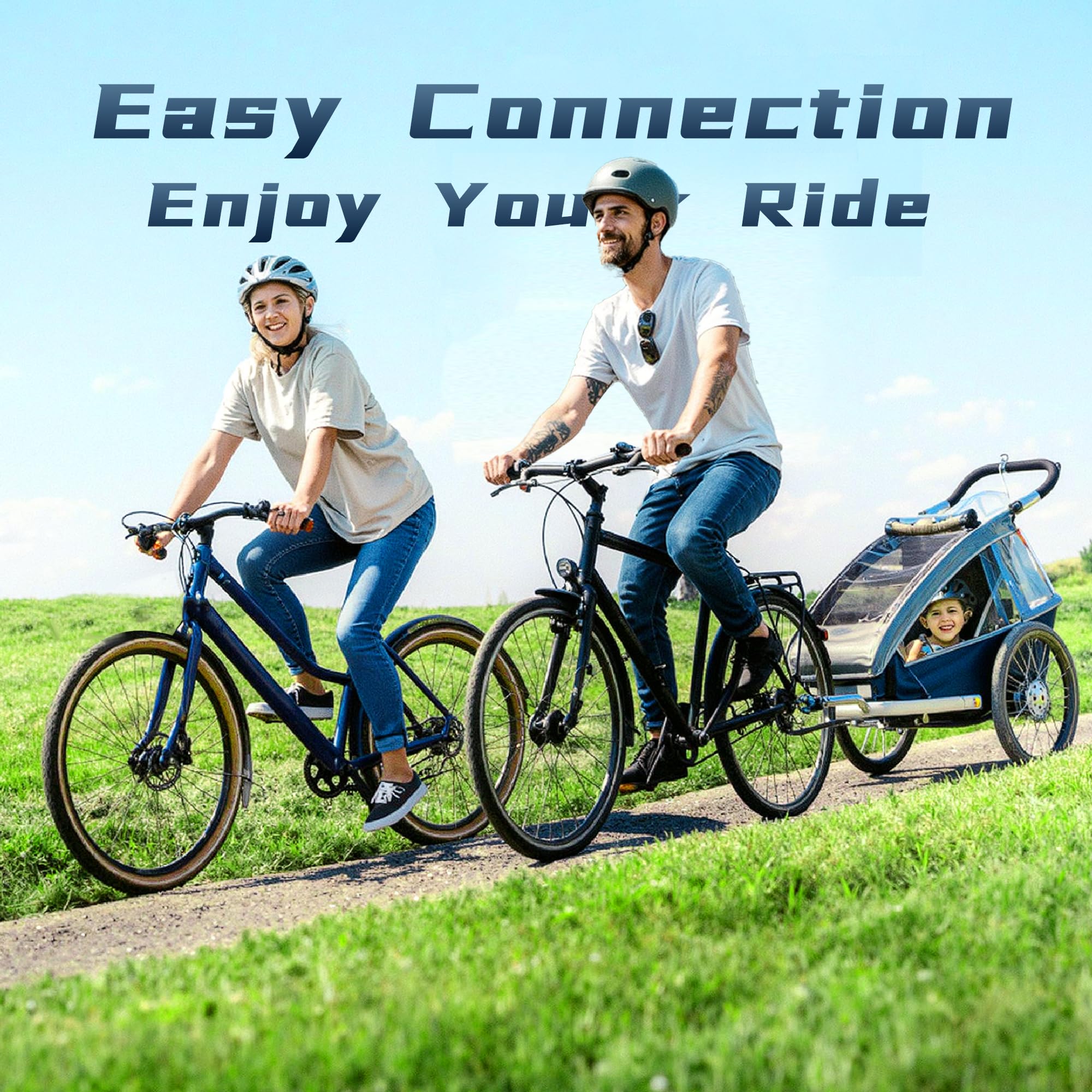 Frizione per rimorchio per bicicletta Kid/Kid Plus fino al 2015, gancio di traino con perno di sicurezza