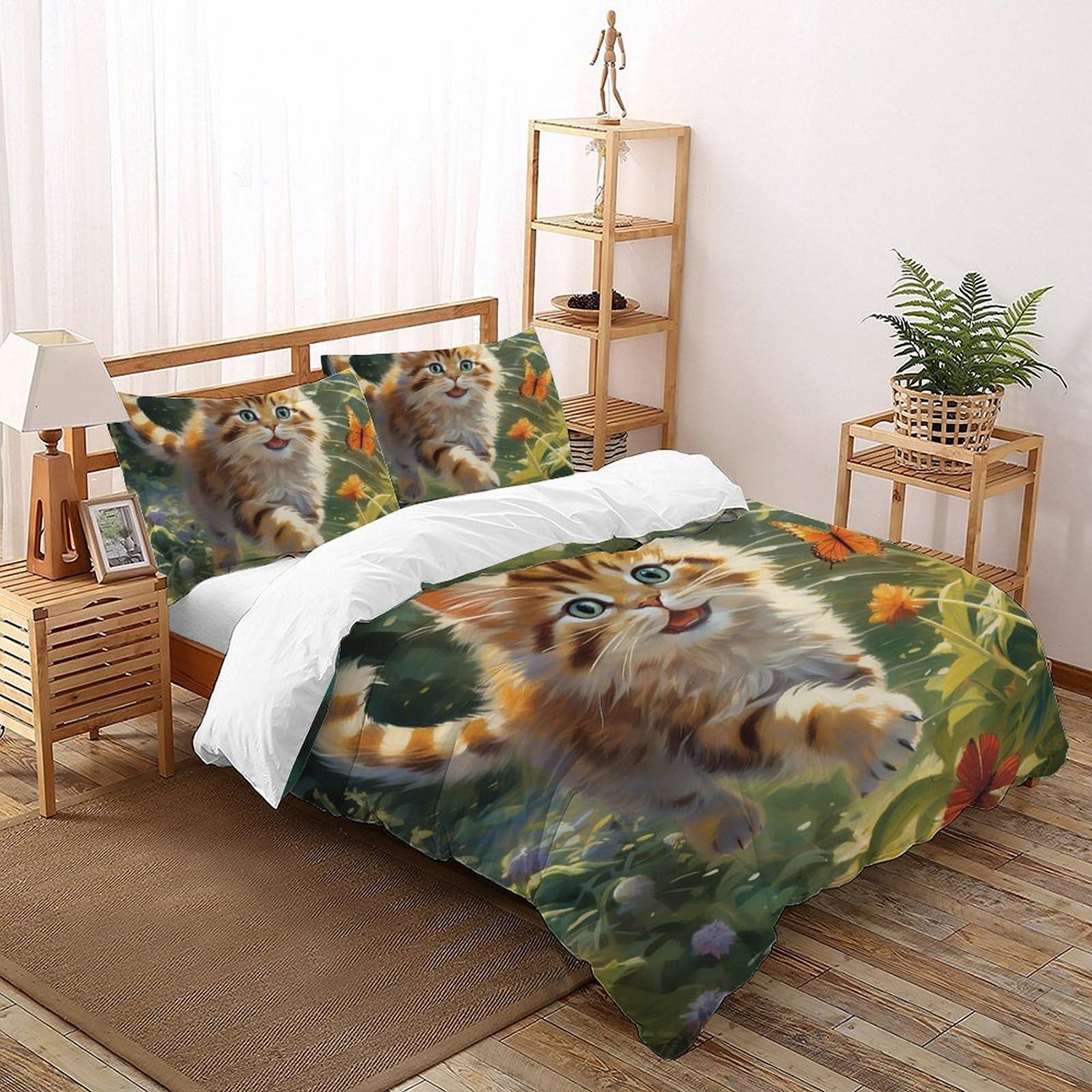 Housse de couette chat lit double : apportez de la douceur et de la tendresse à vos nuits