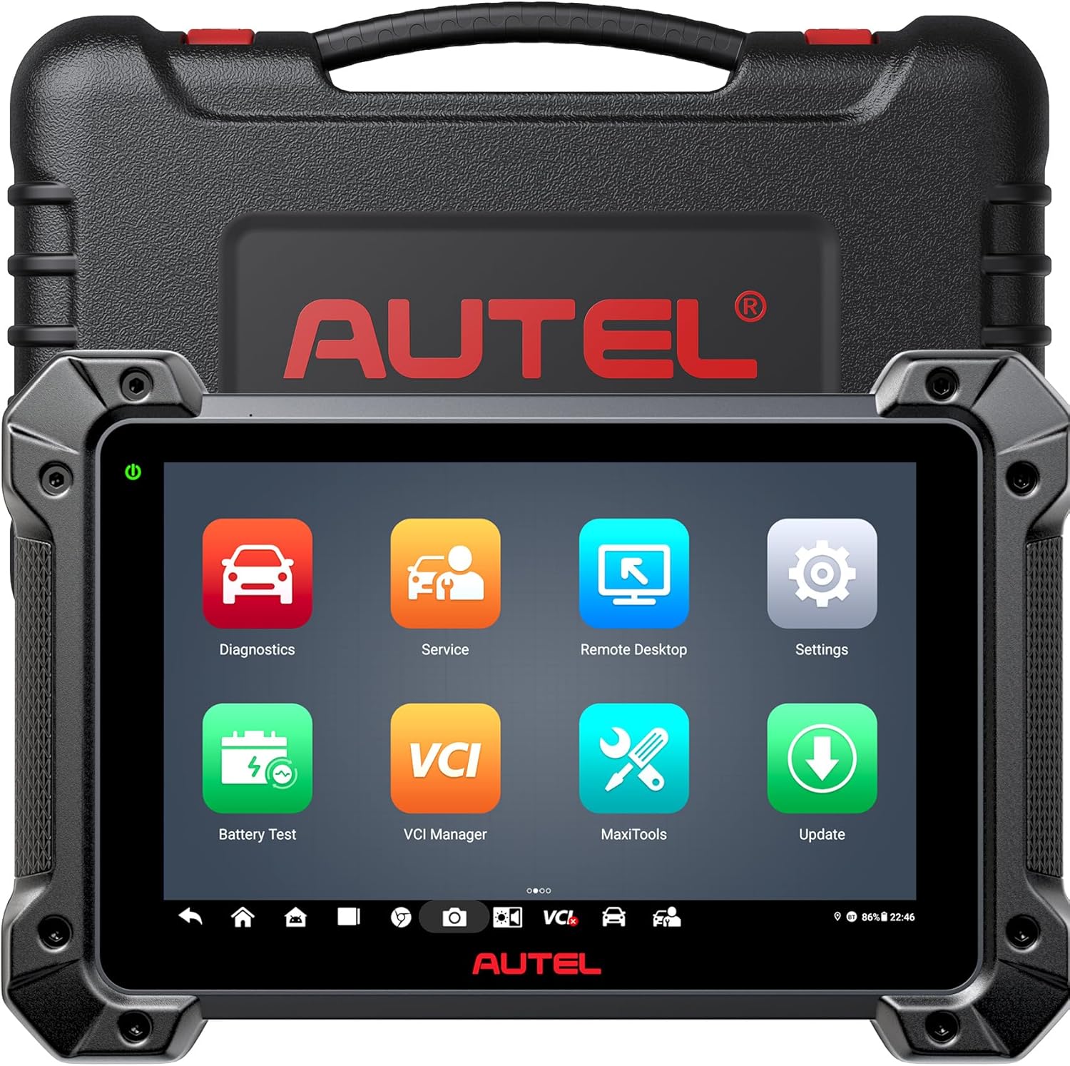 Autel MaxiCOM MK908 Pro II: 205 Same as MS908S PRO II OBD2 Car Diagnostic Scanner, 38+ Service, Active Test, All System Diagnose, Injector Coding, FCA Autoauth OS 11