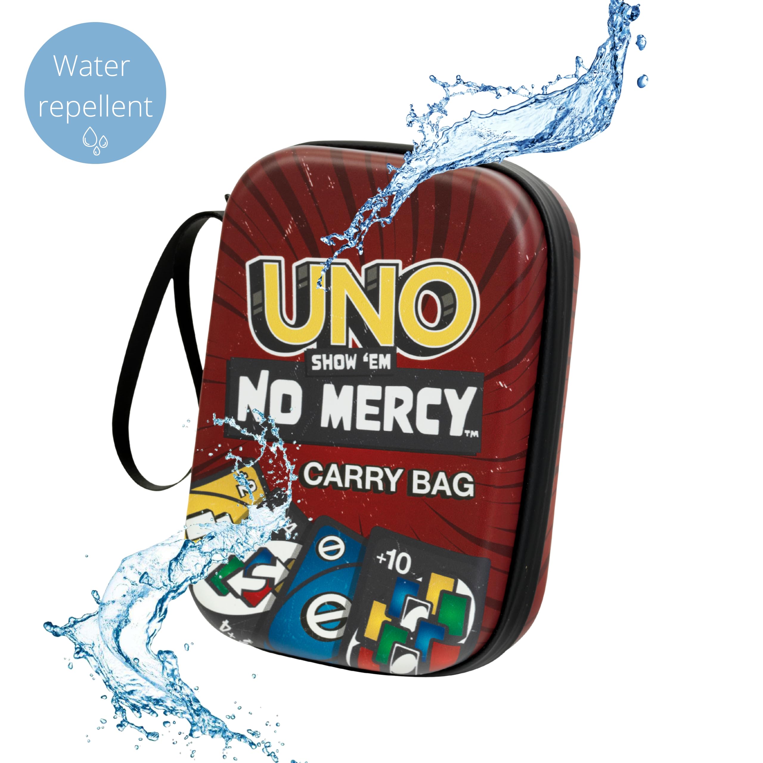 Theo Klein 5974 Borsa da Trasporto Uno 'Show Them No Mercy', Pratica Borsa da Trasporto per Carte da Gioco, Carte Non Incluse, Giocattoli per Bambini dai 3 Anni in Su