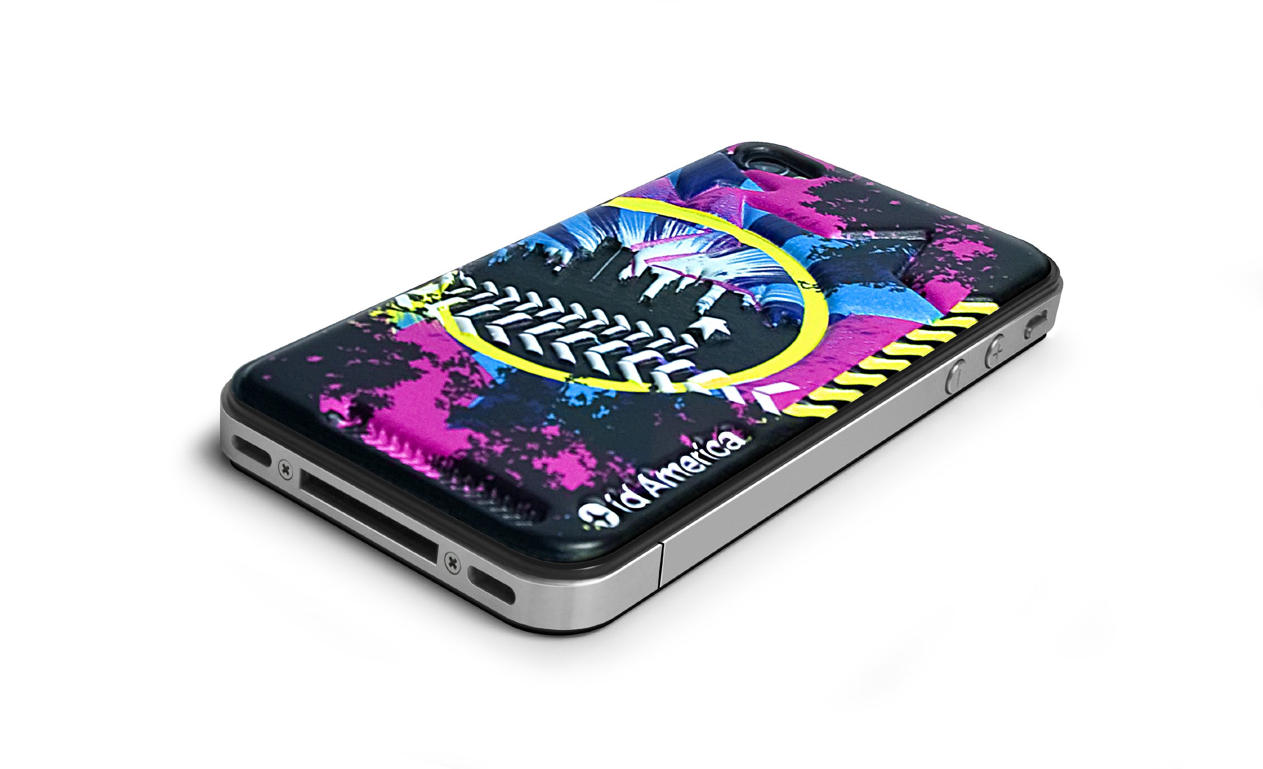 Amazon | id America iPhone4S,iPhone4用 3D保護シール Cushi NewYork 