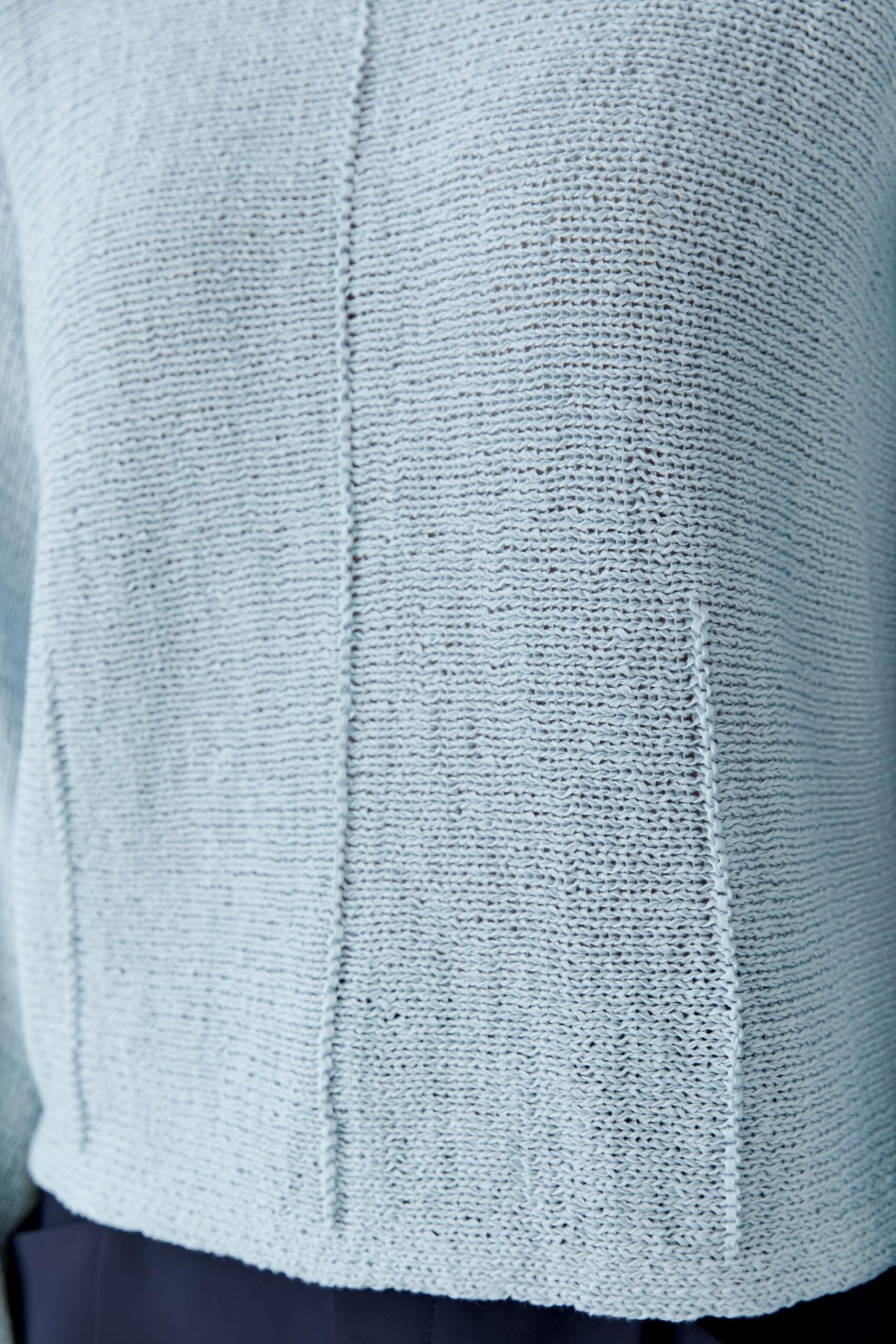 Oui Damen Pullover lässig geschnitten Uni