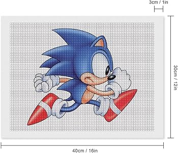 Amazon.co.jp: ソニック・ザ・ヘッジホッグ 5D ダイヤモンドの絵 Amazon.co.jp: ソニック・ザ・ヘッジホッグ 5D ダイヤモンドの絵