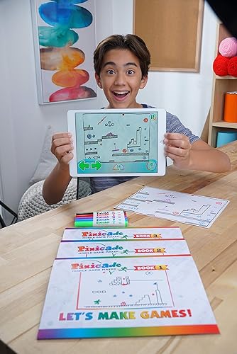 Miniatura 7 de Pixicade Transforma dibujos creativos en juegos animados para niños jugables en tu dispositivo móvil - Construye tu propio videojuego - Regalos para