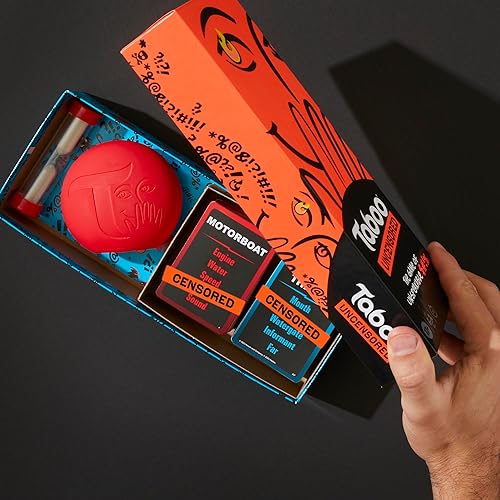 Miniatura 7 de Hasbro Gaming Taboo - Juego de mesa sin censura solo para adultos  A partir de 17 años  4+ jugadores  20 minutos promedio  Divertidos juegos de