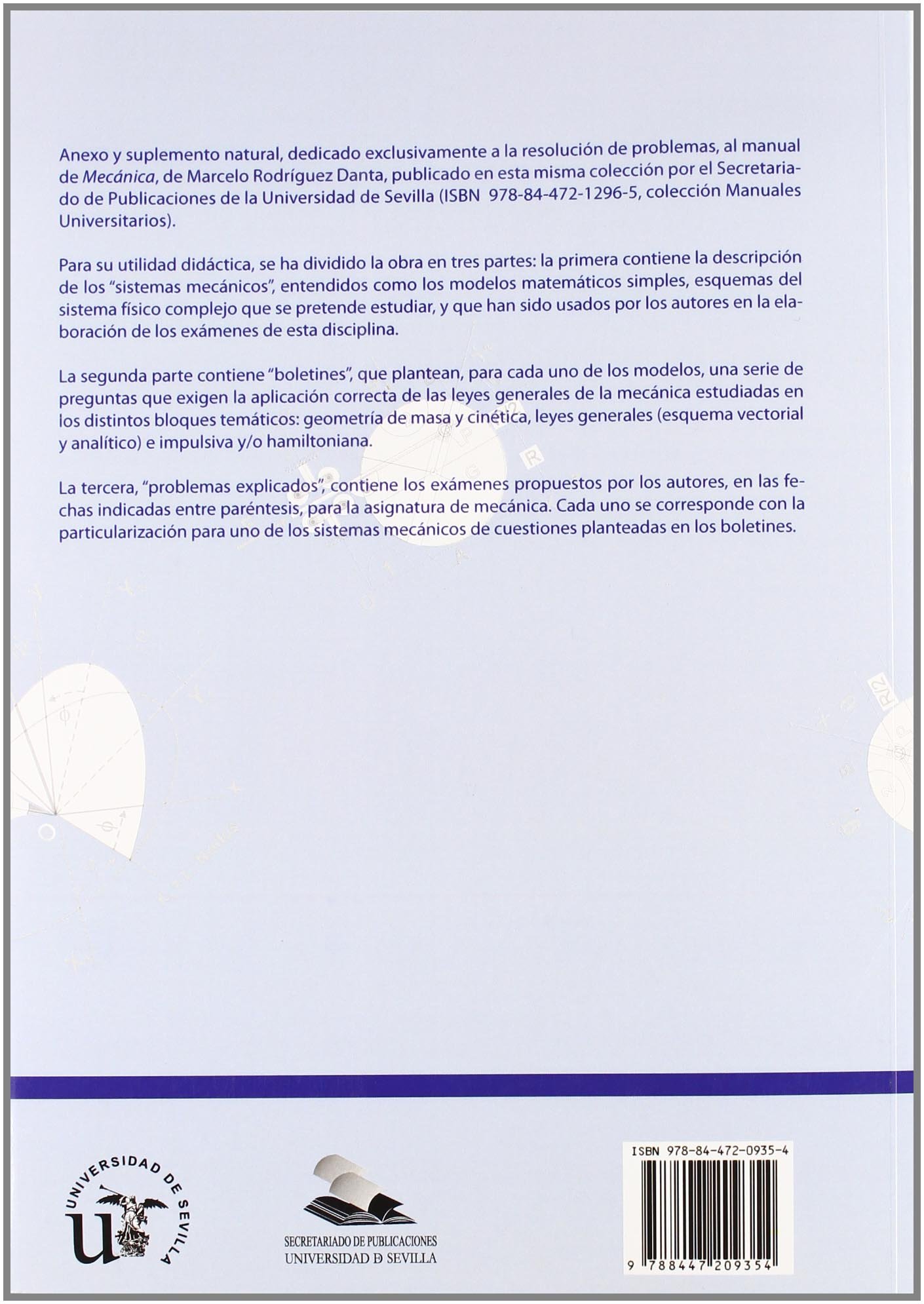 Problemas de Mecánica: 89 (Manuales Universitarios)
