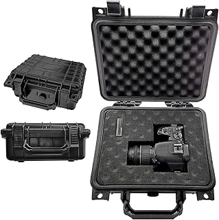 Fotokoffer Mit Schaum - Universalkoffer Schutzkoffer Mit Schaumstoff - Transportkoffer - Pistolenkoffer Kunststoff - Kamme...