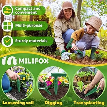 Plantoir à Bulbes Avec Manche En Bois Et Embout Inox - Outil Jardin Forme En T - Pour Planter Semis, Bulbes, Fleurs