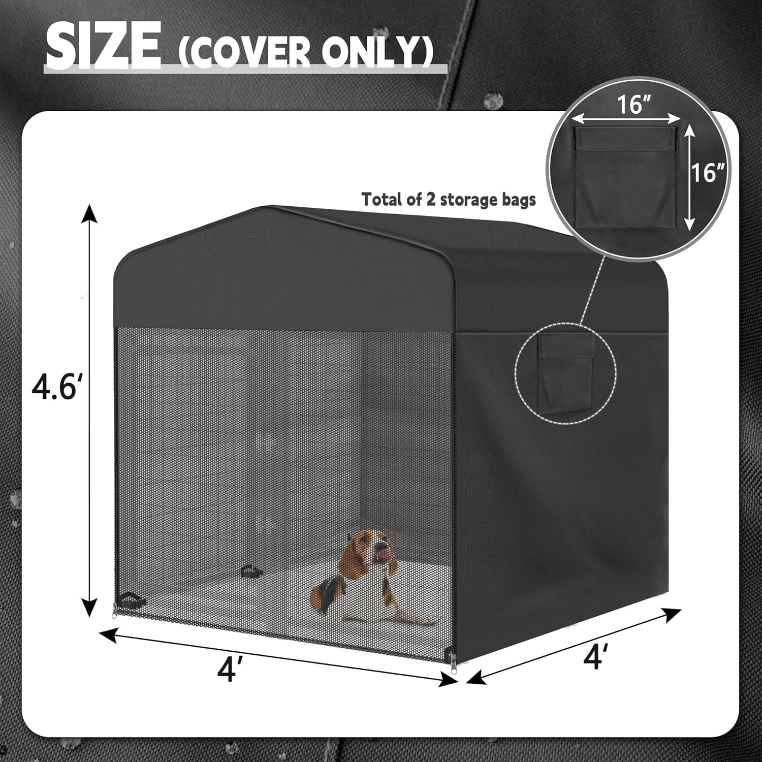 Ultimate Protection: Review of the 600D Waterproof Outdoor Dog Kennel Cover