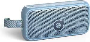 Soundcore Motion 300 kabelloser Hi-Res mobiler Lautsprecher mit BassUp, Bluetooth-Lautsprecher mit SmartTune-Technologie, 30W Stereo, 13h Spielzeit, IPX7 Wasserschutz, für Garten, Camping und Wandern