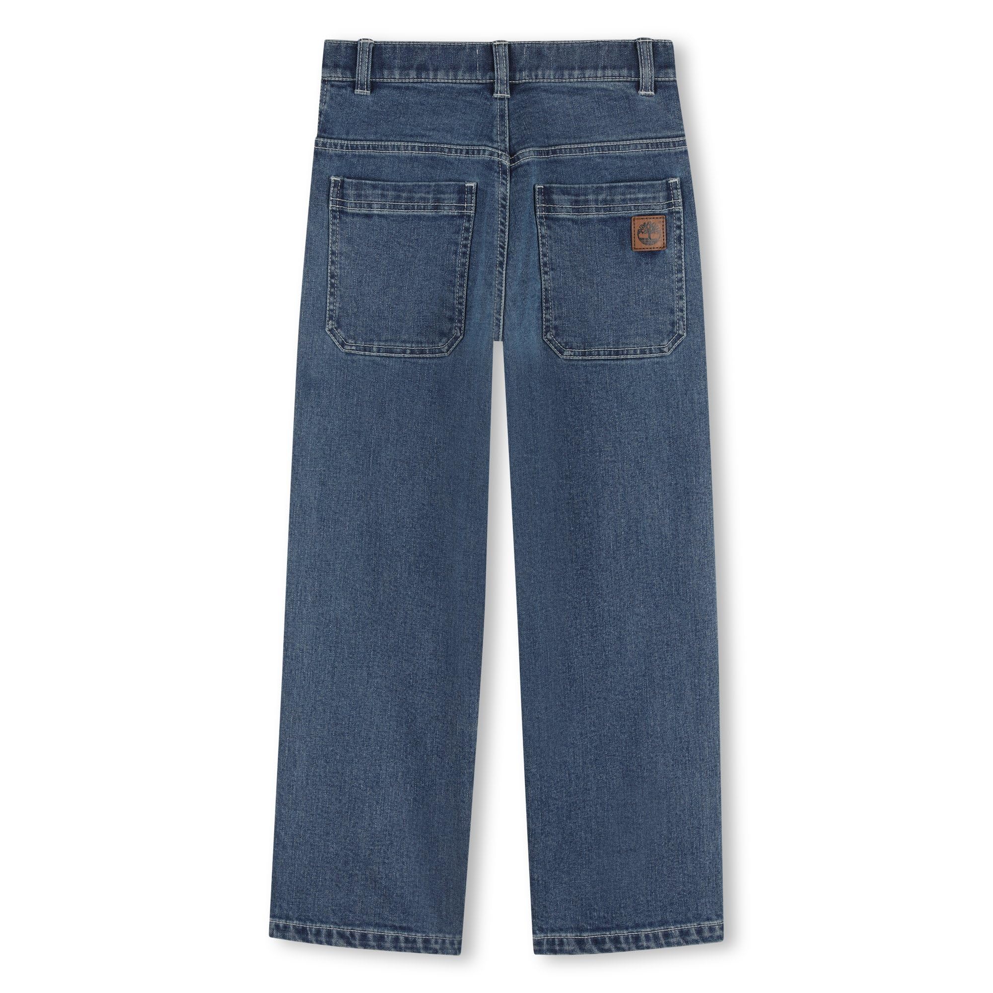 Timberland Pantaloni Denim Bambino, Blu, 10 Anni