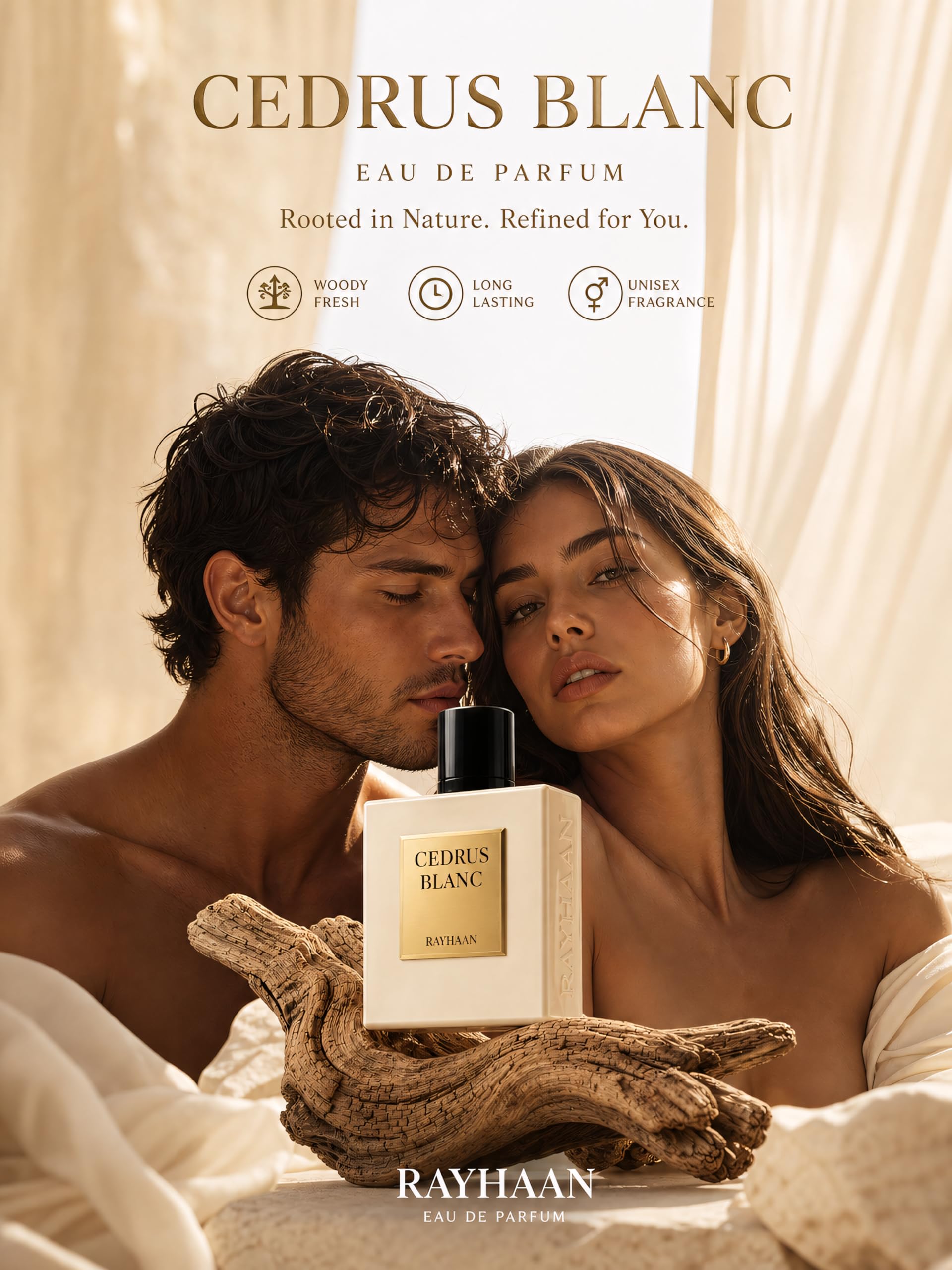 Amazon.com : RAYHAAN Cedrus Blanc 3.4 Ounce / 100 ml | Eau de