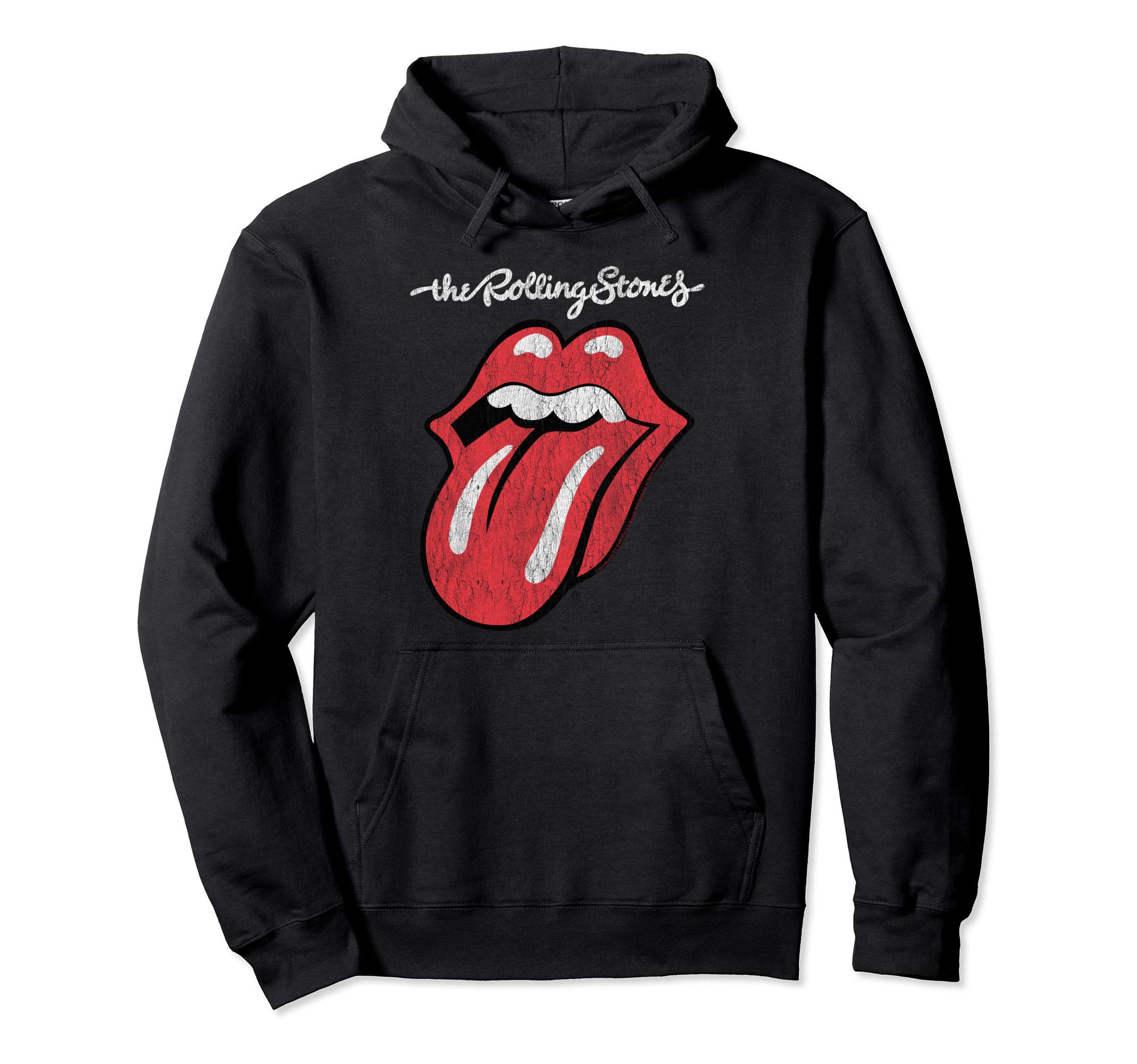 Rolling StonesOfficial Script Tongue Pullover Hoodie
