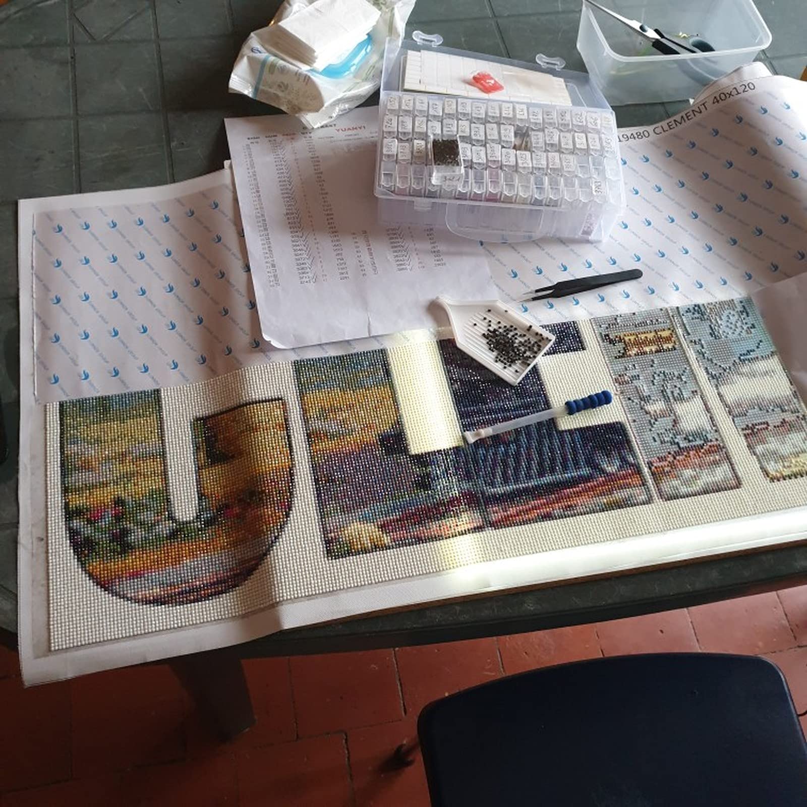 Imię zdjęcie niestandardowe malarstwo diamentowe 5D DIY zdjęcie niestandardowe pełne wiertło list spersonalizowany diamentowy haft mozaika prezenty dla dzieci (kwadratowe wiertło, 40 x 150 cm)