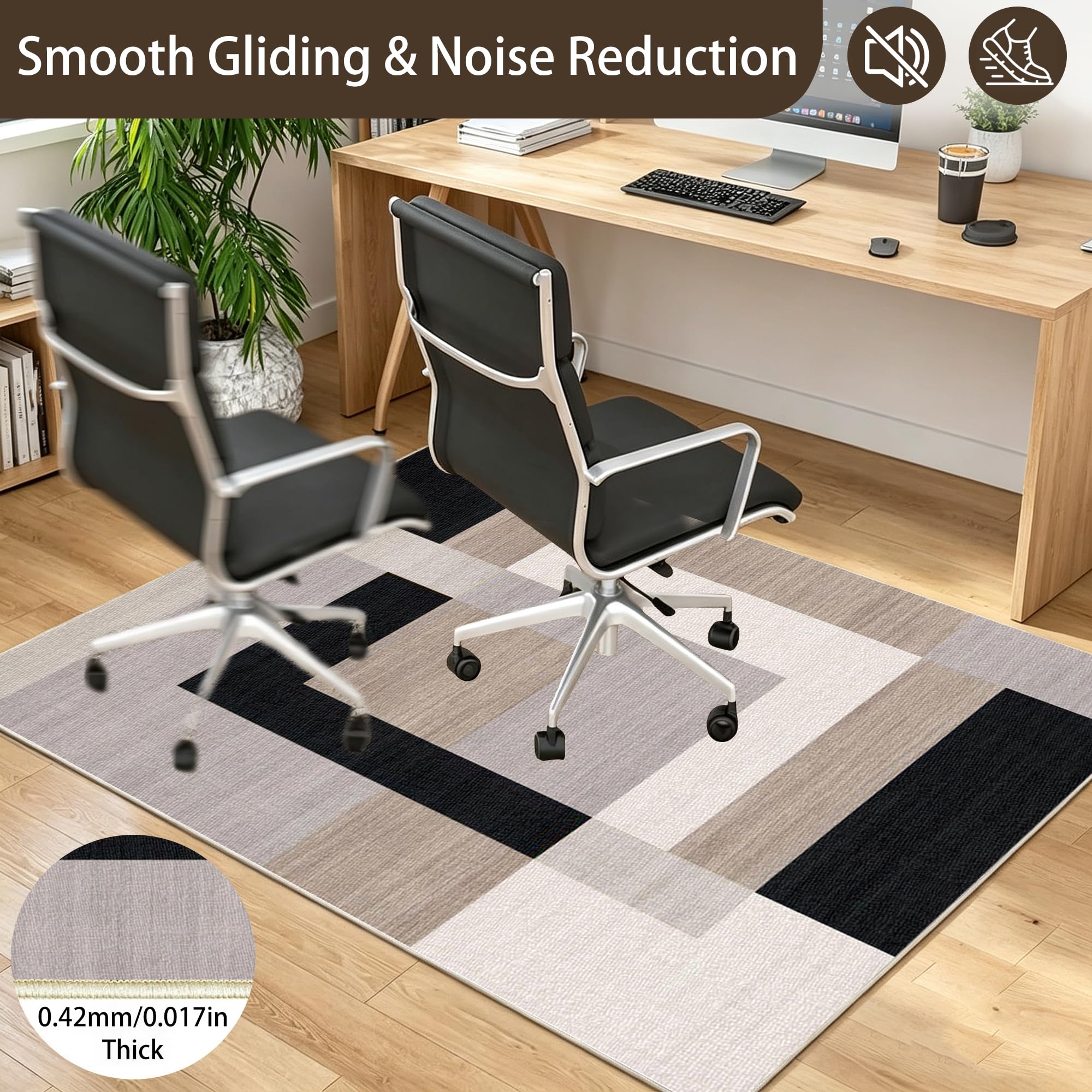 Alfombra para Silla de Escritorio 150 x 190 cm