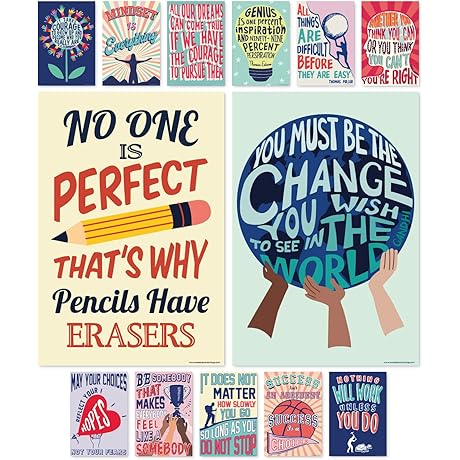 Set of 13 Sweetzer & Orange Motivational, Inspirational, and Quote Posters