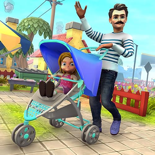 Virtual Dad Twins Baby Family Sims