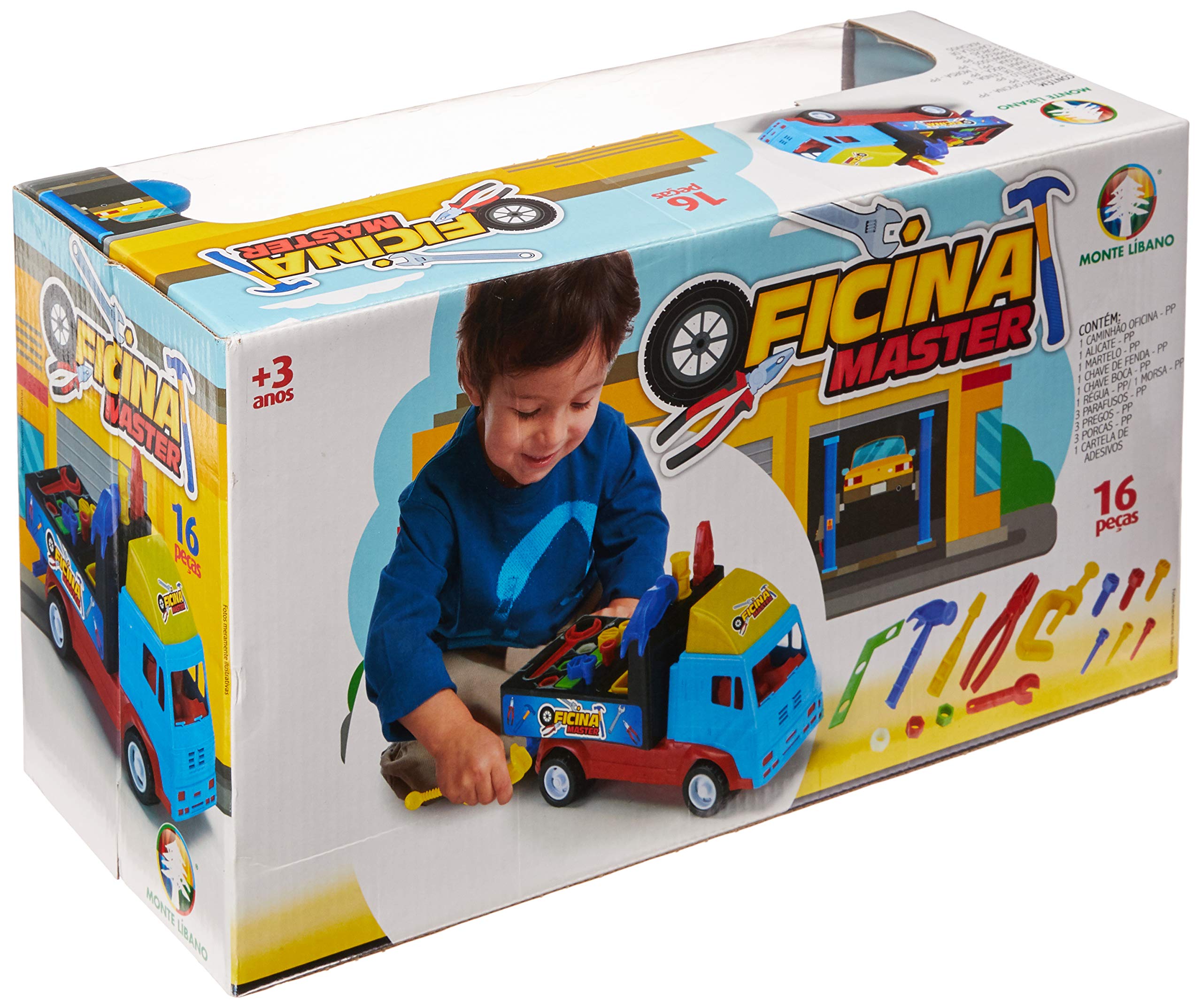 Monte Líbano Oficina Master : Amazon.com.br: Brinquedos e Jogos