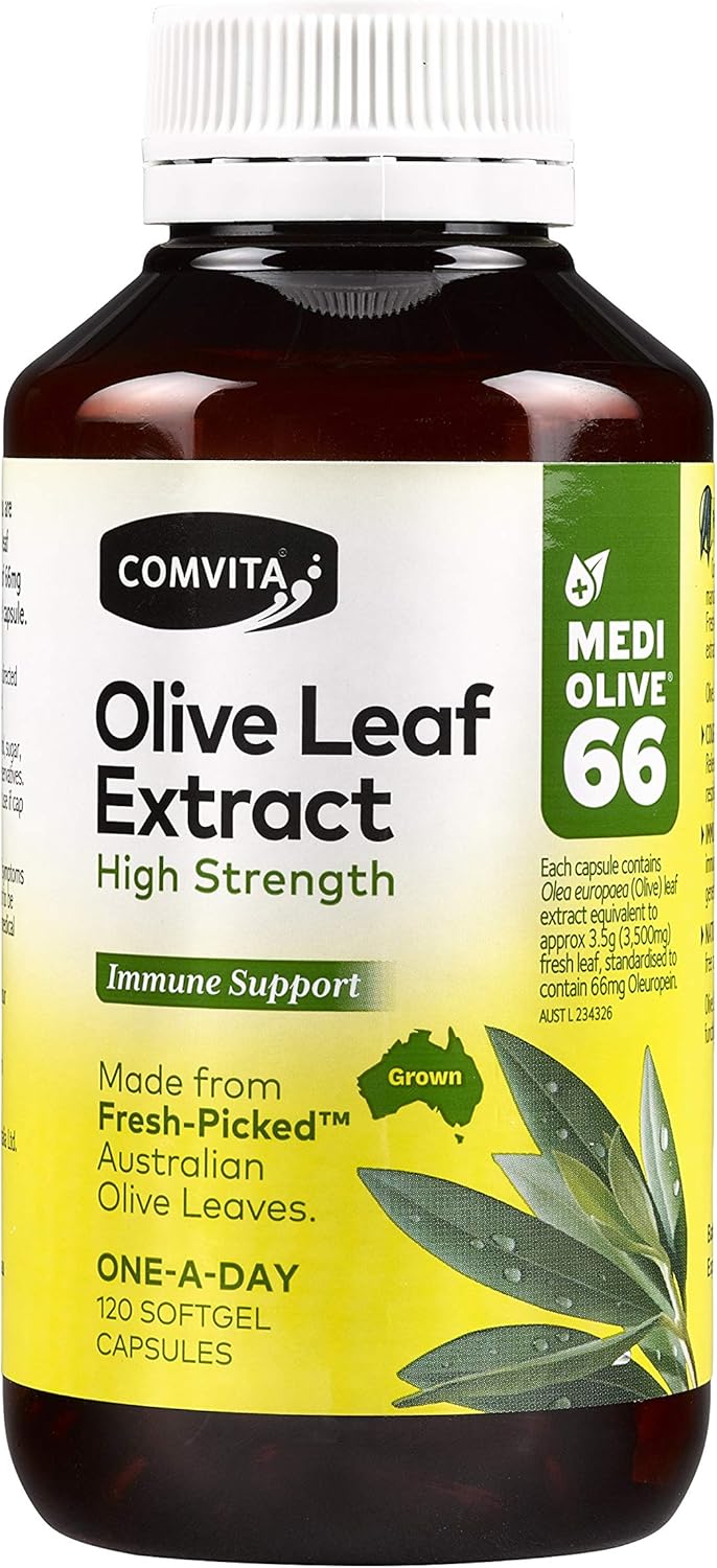 Comvita Olive Leaf Extract High Strength Capsules (120 Caps) Amazon