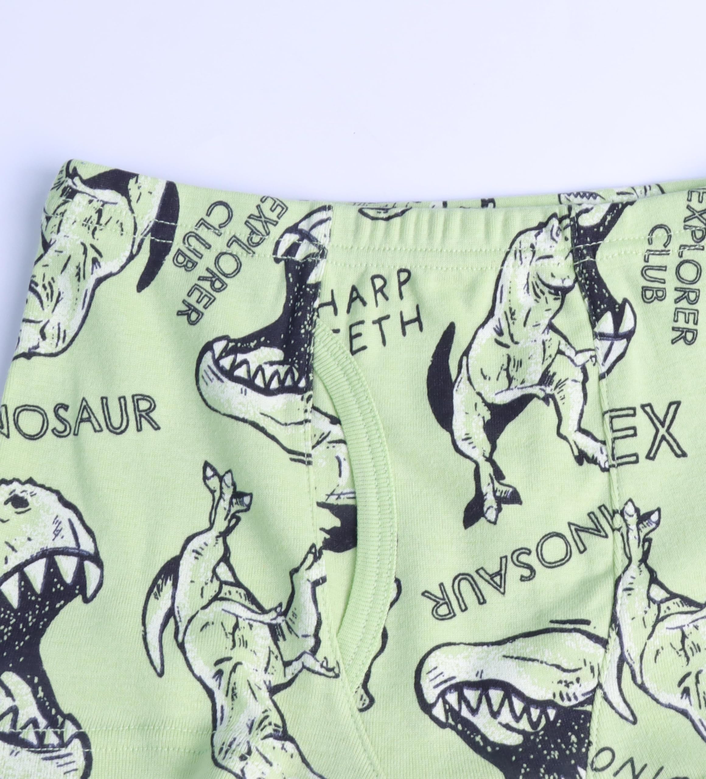 Boboking Boxer per bambini con dinosauro e camion squalo