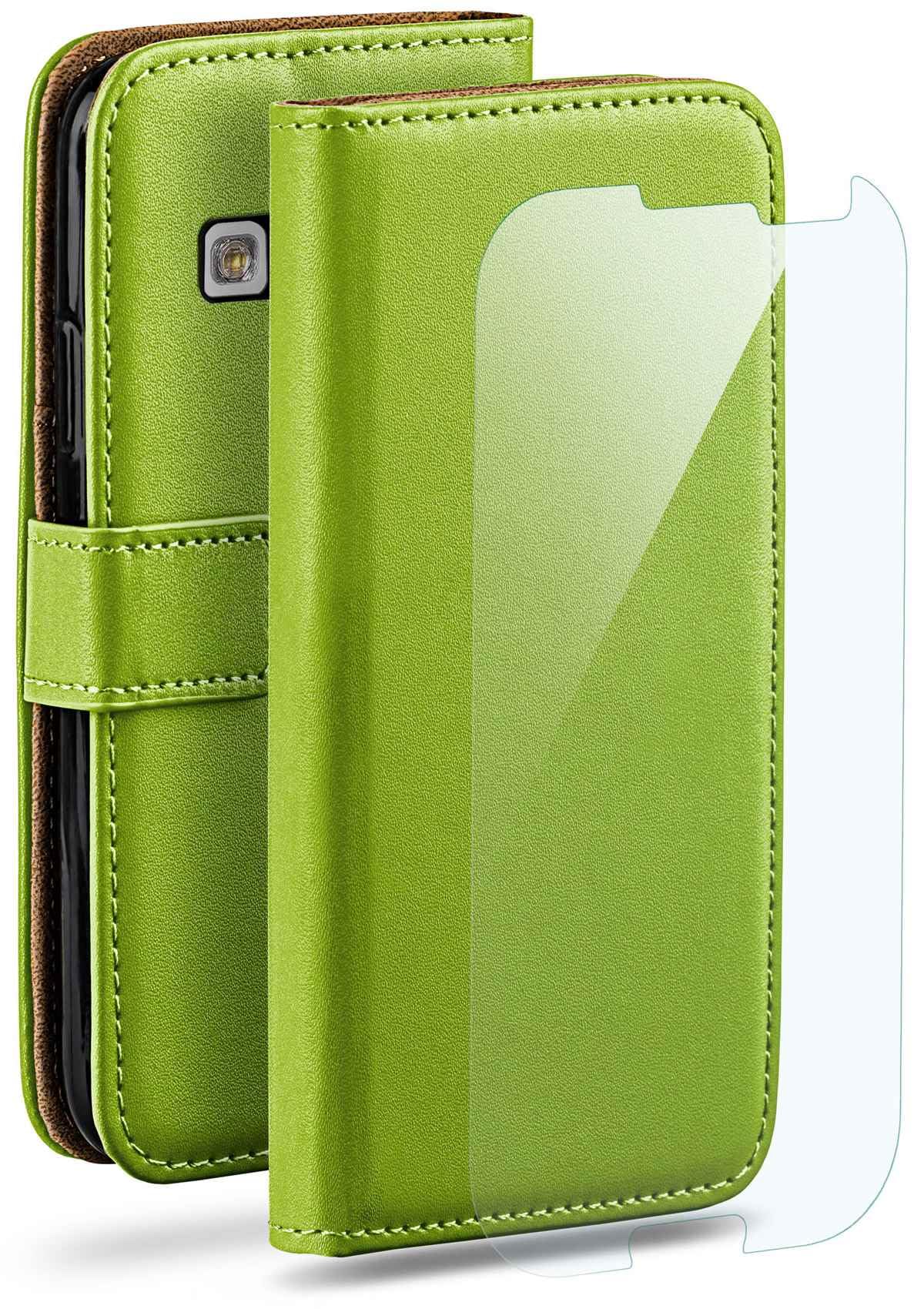 Housse avec couvercle Samsung Galaxy S3 kit protection vert pour rando - 8