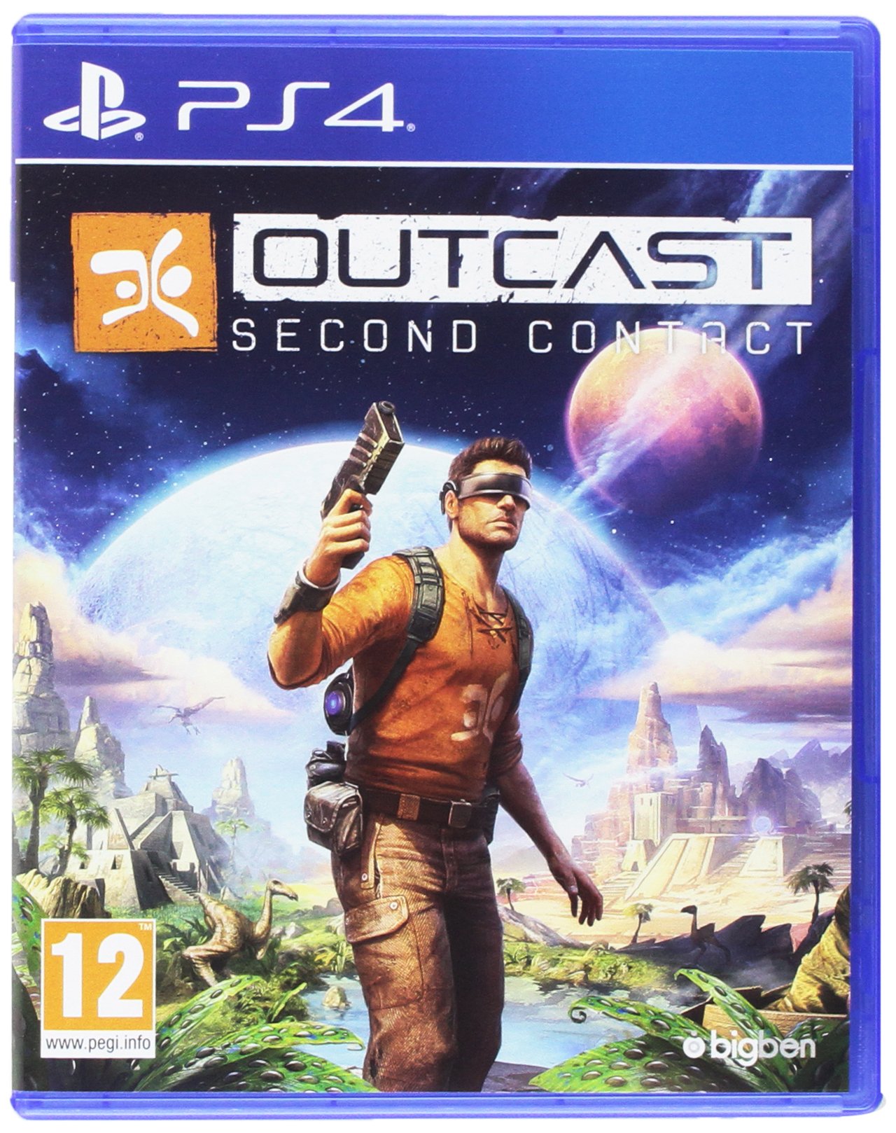Jeu PS4 Outcast Second Contact Big Ben Interactive pour console PlayStation 4