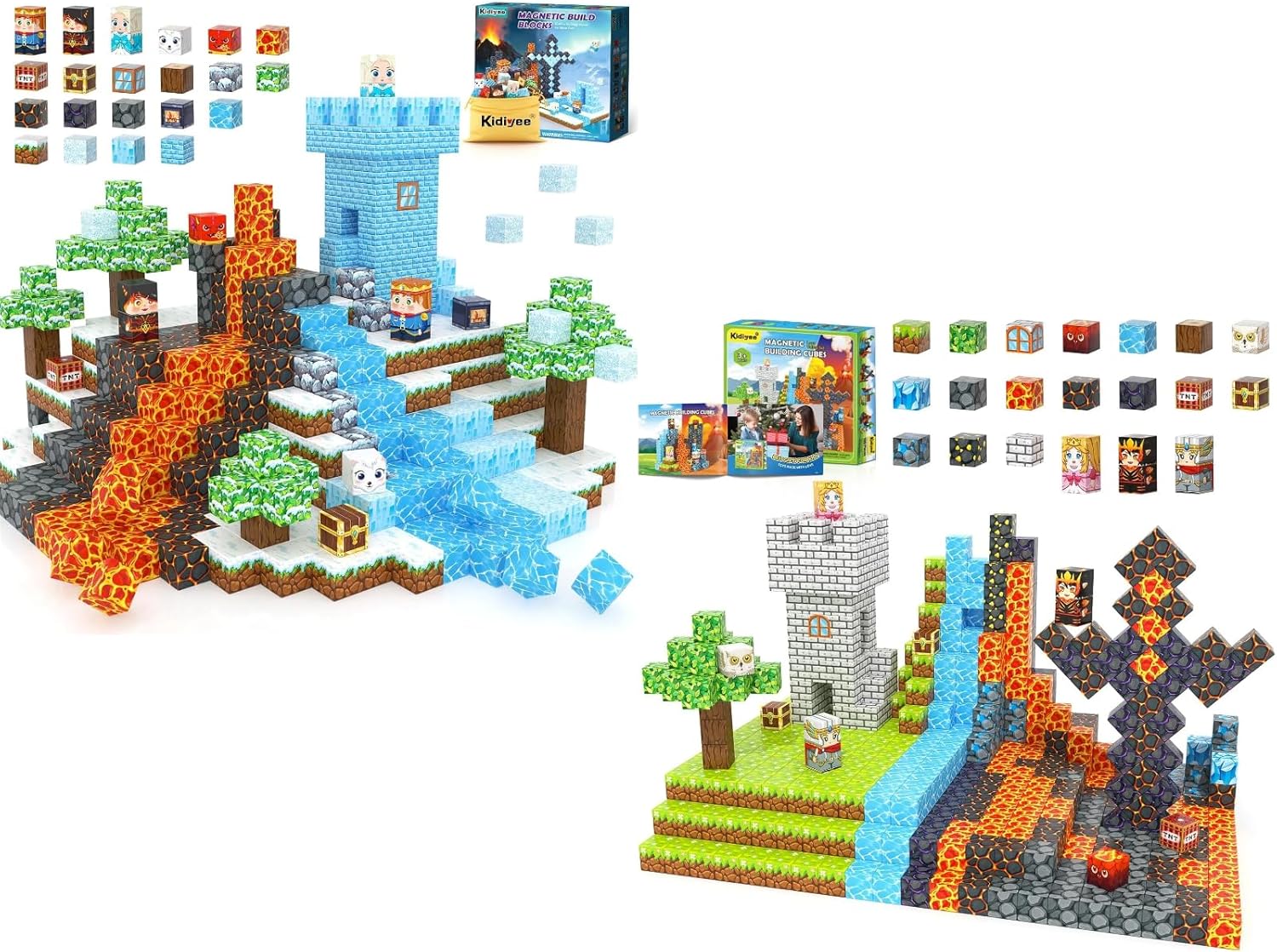 200PCS Magnetic Blocks