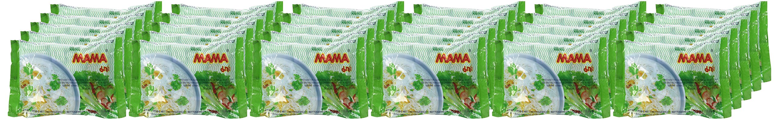 MAMA Vermicelles de Riz Instantanée Soupe Claire 30 x 55 g