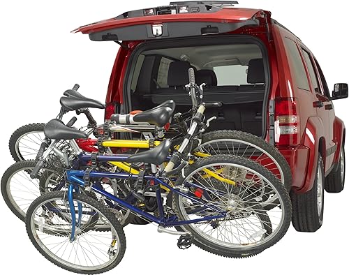 Vista 4 de ROLA 59401 TX Soporte de enganche para 4 bicicletas con inclinación y seguridad