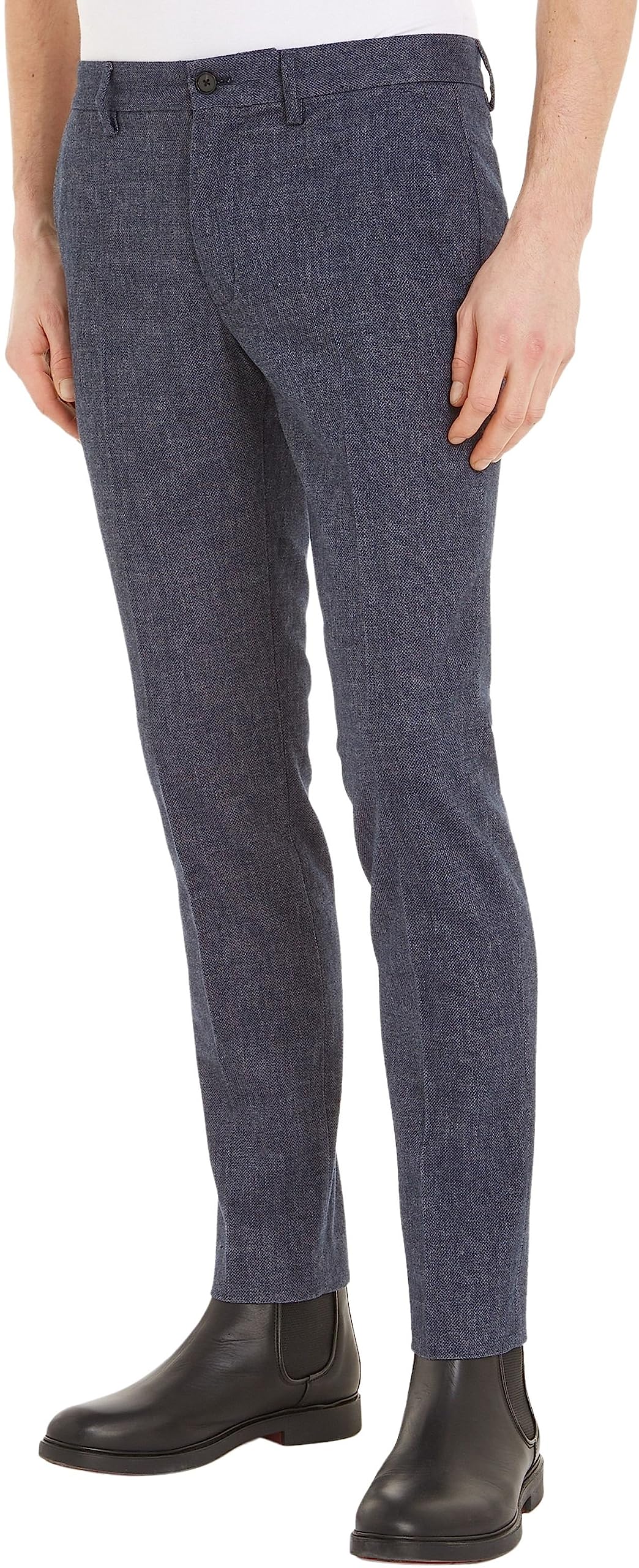 Tommy Hilfiger Men's Trousers Bleecker Chino, Blue (Desert Sky), 34W / 34L