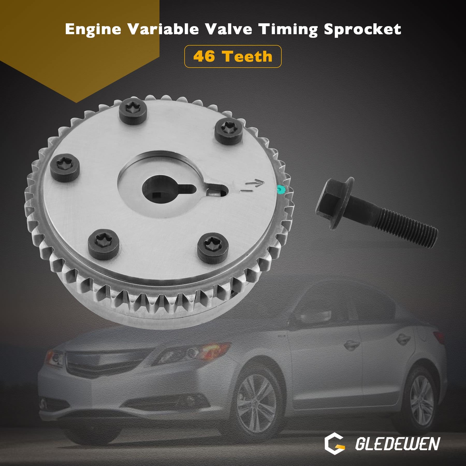Amazon.com: 2.4L Engine Timing Chain Set With VVT Gear, Compatible 