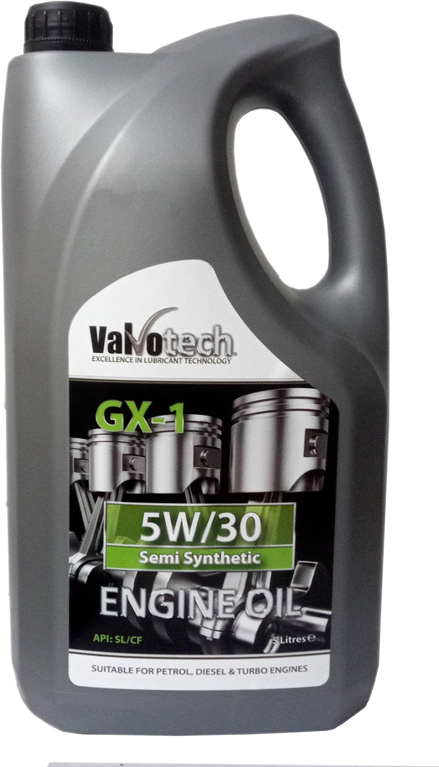 ValvotechGX-1 5W/30 Semi-Synthetic Engine Oil - 5 Litre