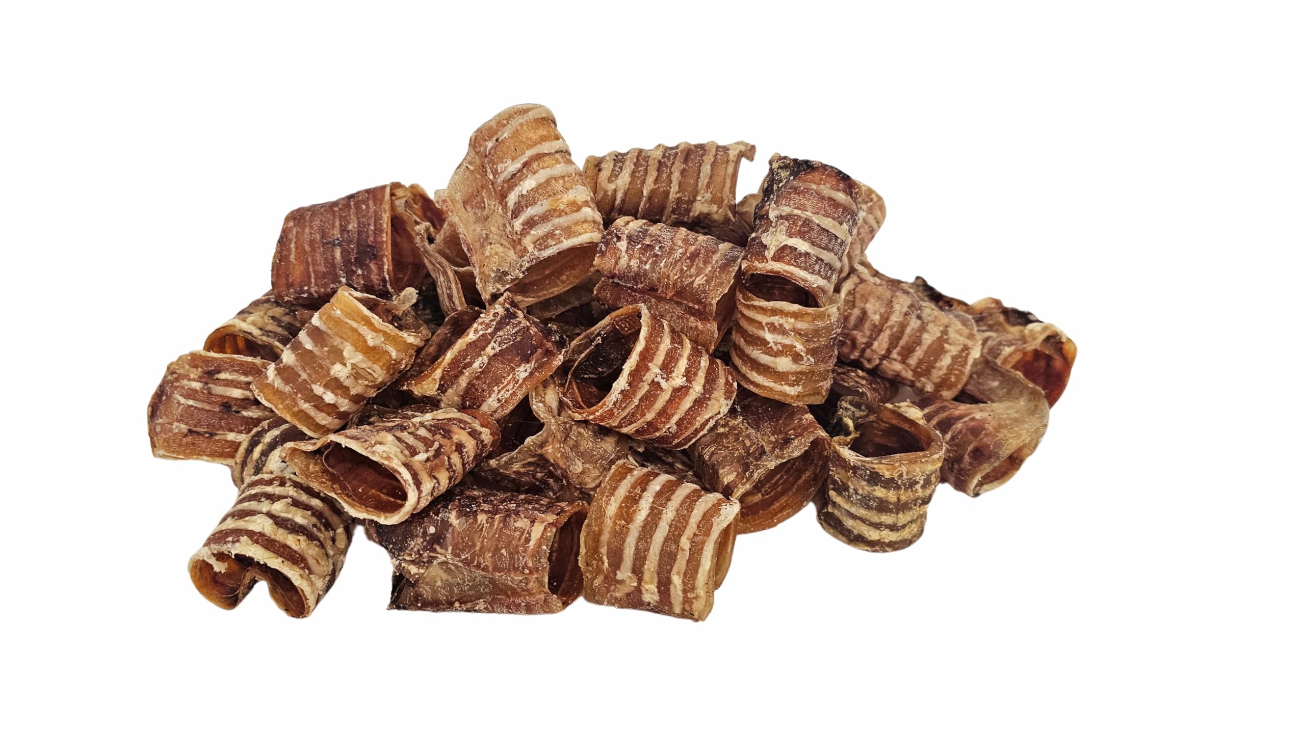 Tráqueas de Ternera para Perros y Cachorros, Anillas de 5 cm., 1 kg. | Snacks naturales deshidratados