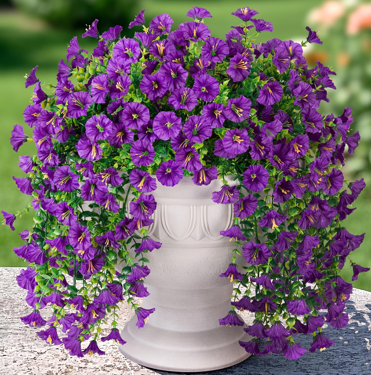 HyeFlora Artificial Faux Hanging Flowers