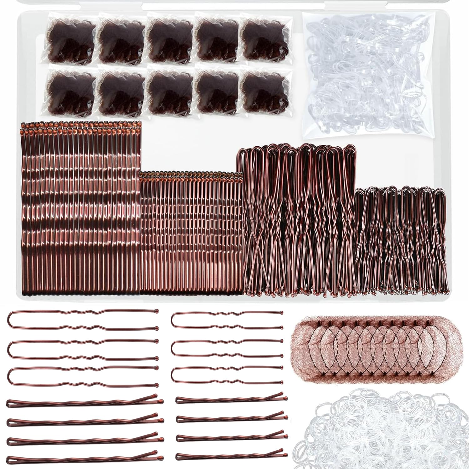 510pcs/brown