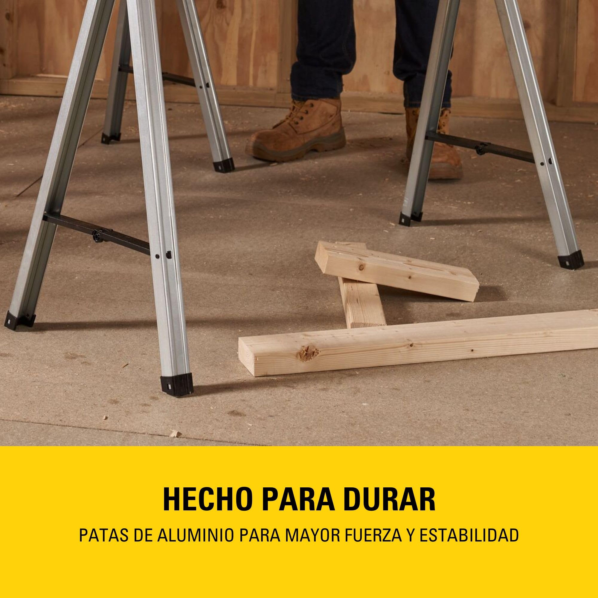 STANLEY Caballetes Metálicos Plegables 340Kg Par 1-97-475