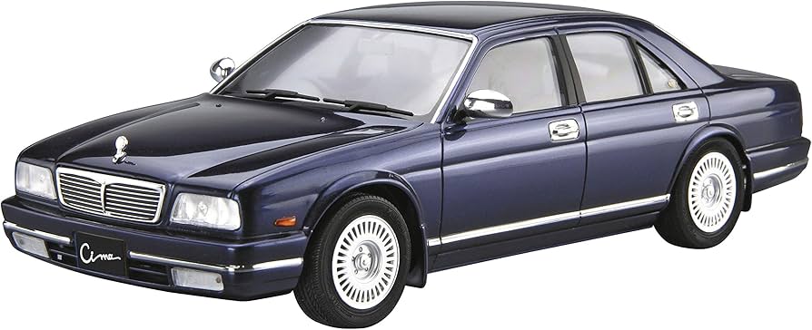 アオシマ　Y32シーマ　1/24 完成品 青島文化教材社 アオシマ ザ・モデルカー No.122 1/24 ニッサン