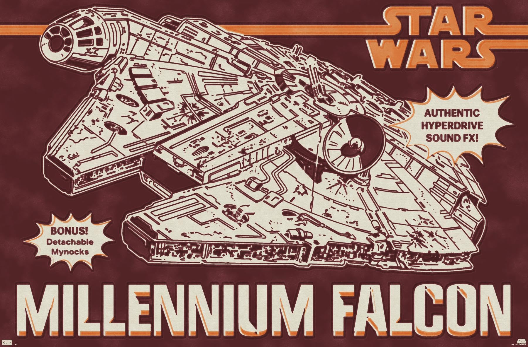 Amazon.com: Trends International Star Wars: New Vintage