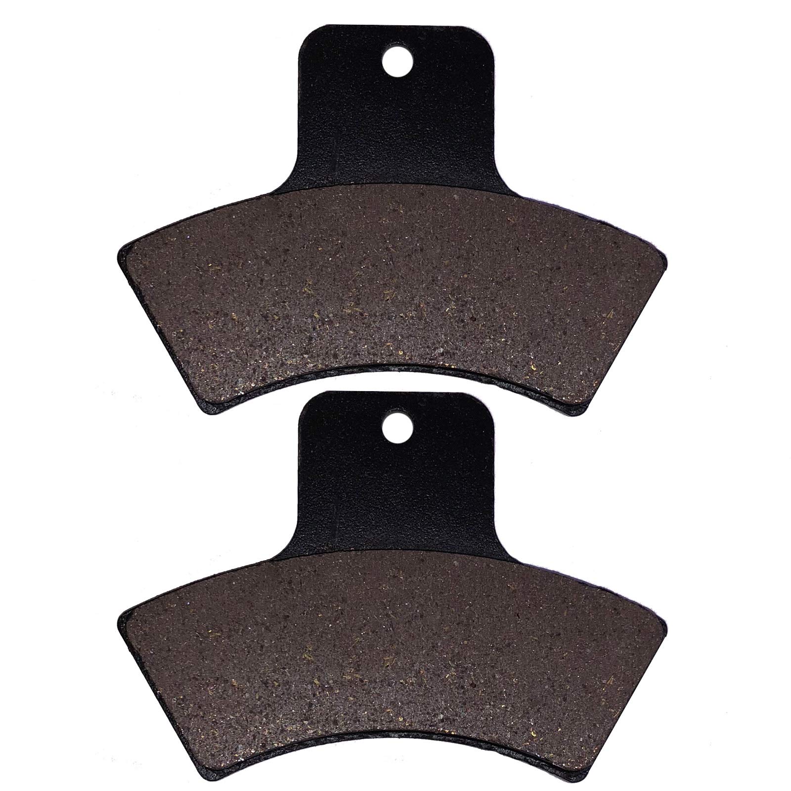 KLWZH Carbon Fiber Brake Pads – 6-Piece Set For Polaris Trail Boss, Sportsman, Scrambler, Magnum (1988-2004) – Front & Rear Fit