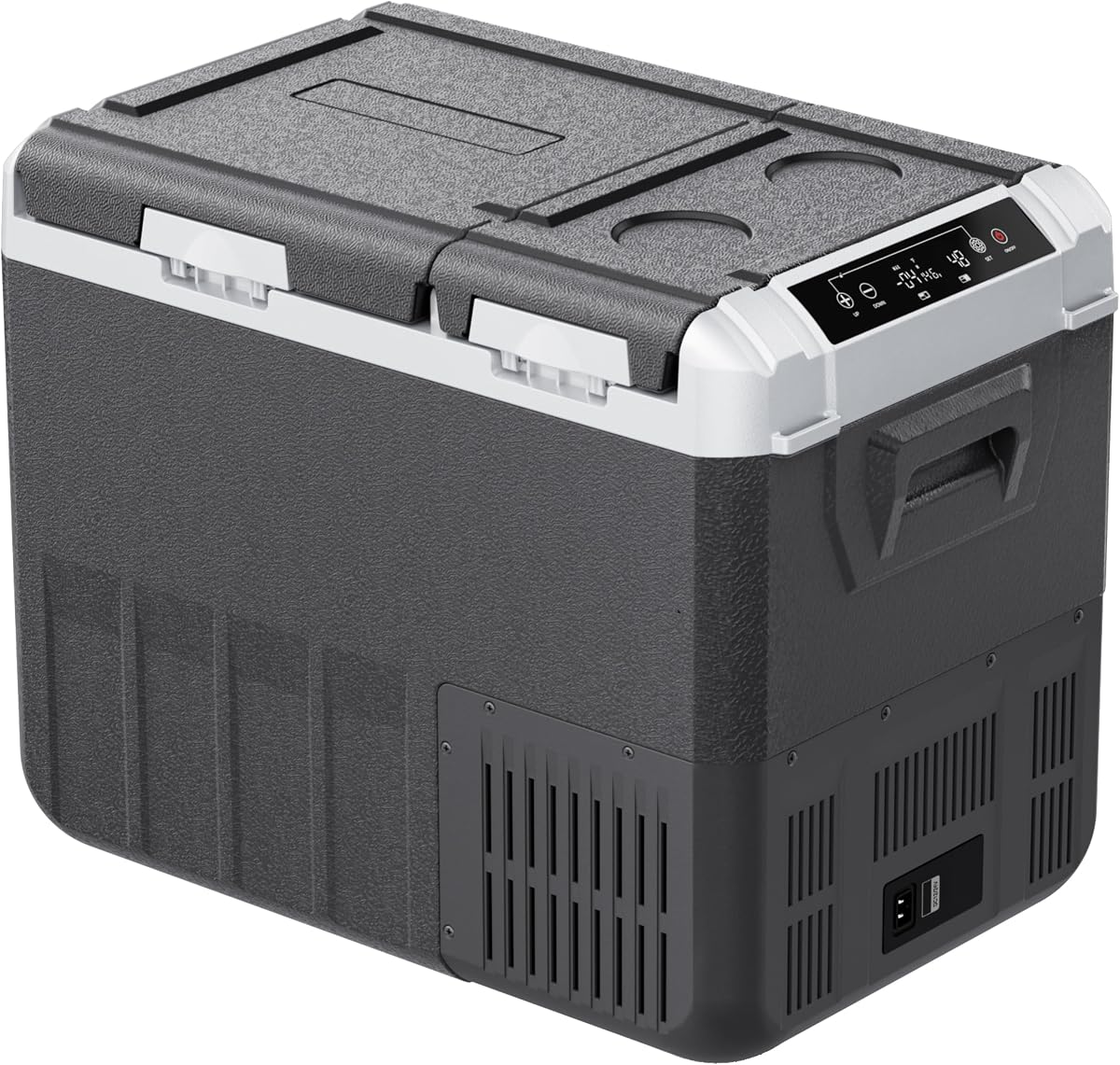12 Volt Car Refrigerator, 37QT(35L) Electric Cooler, Dual Zone Portable Freezer with 12/24V DC & 100-240V AC, -4℉-68℉, Car Fridge for Truck Camping Travel RV Road Trips | Electric Cooler, -4°F~68°F Car Fridge, 12/24V DC & 100-240V AC for Truck, RV & Camping