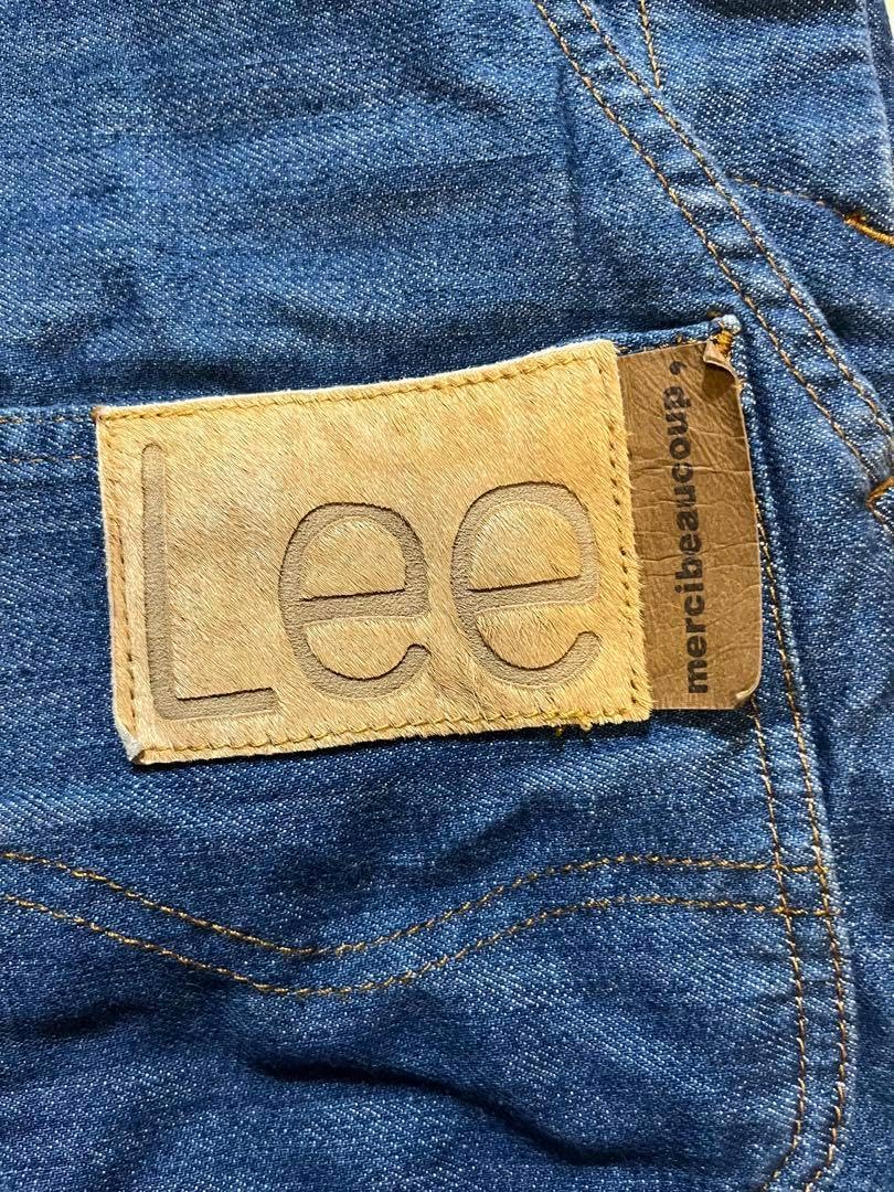 メルシーボークー mercibeaucoup Lee サロペットコラボデニム1