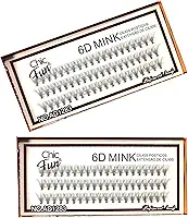 Cílios Postiços Mink Russo Cilios Tufinho 10p 12p 6d 0.10d, Chic & Fun (10p 14mm, 2cx)