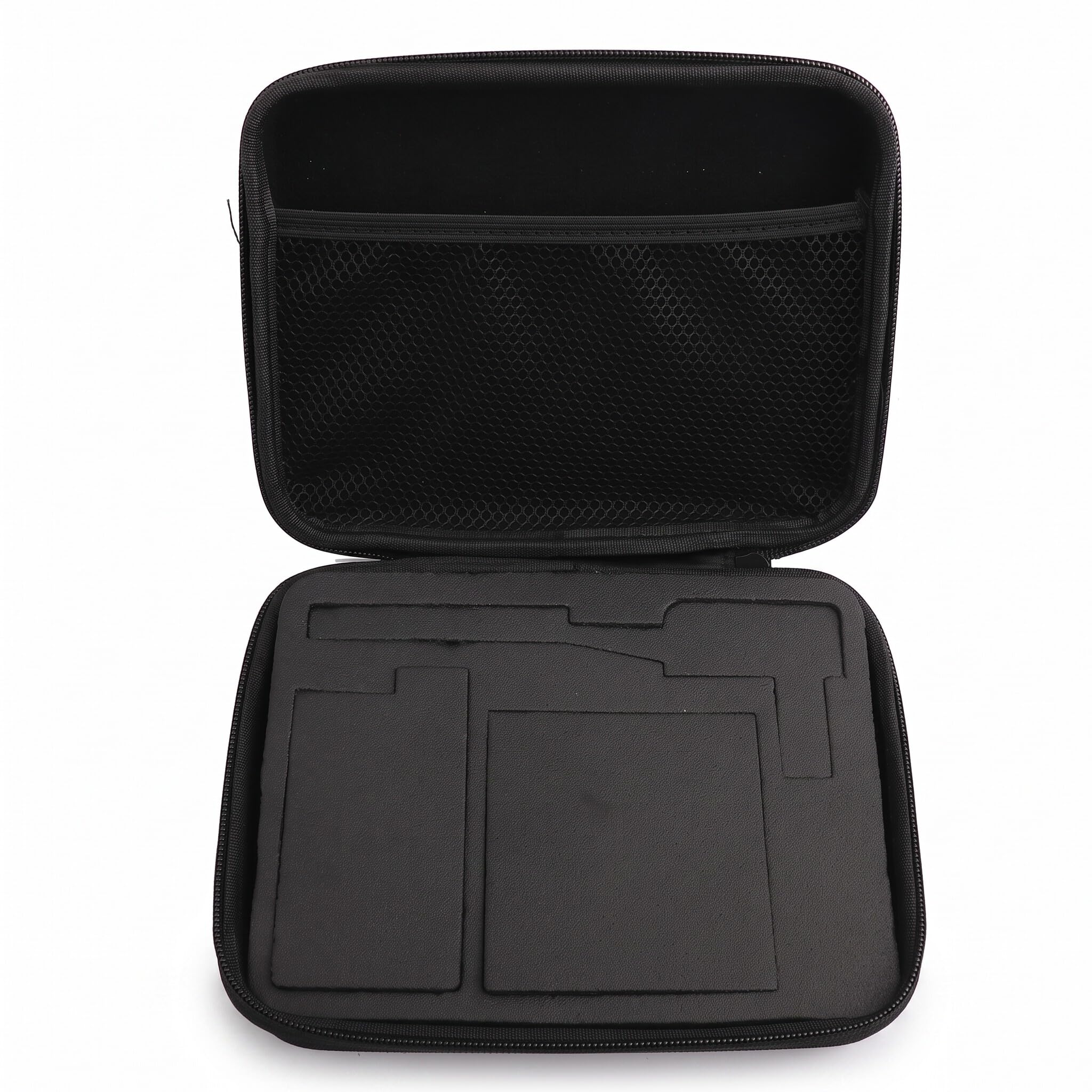 Walkie Talkie Estuche portátil, Caja de Almacenamiento/Bolsa Estuche de Radio portátil para UV-82 UV-8D UV-82L Radio bidireccional Walkie Talkie - Negro