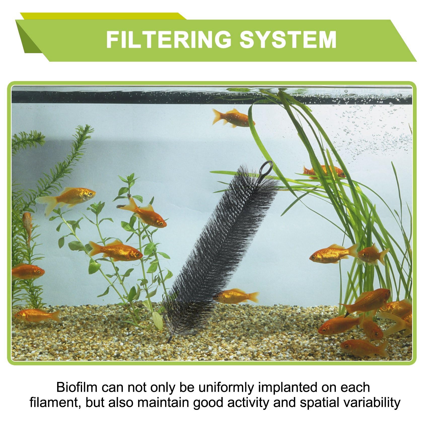10 StüCke Edelstahl BüRste Aquarium Filter Aquarium Reinigen Werkzeuge BüRsten Teich Mischer Filter BüRsten Filter