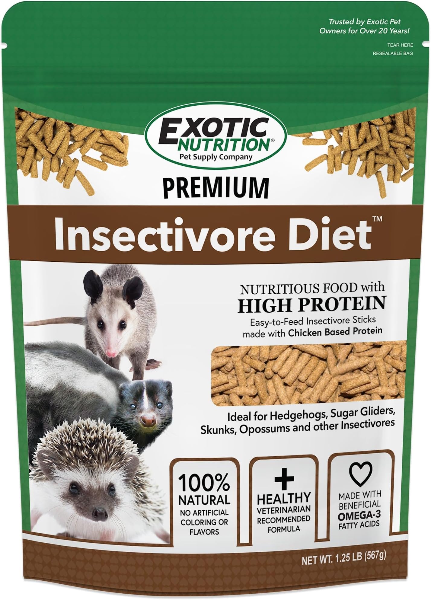 Premium Insectivore Diet 1.25 Lb