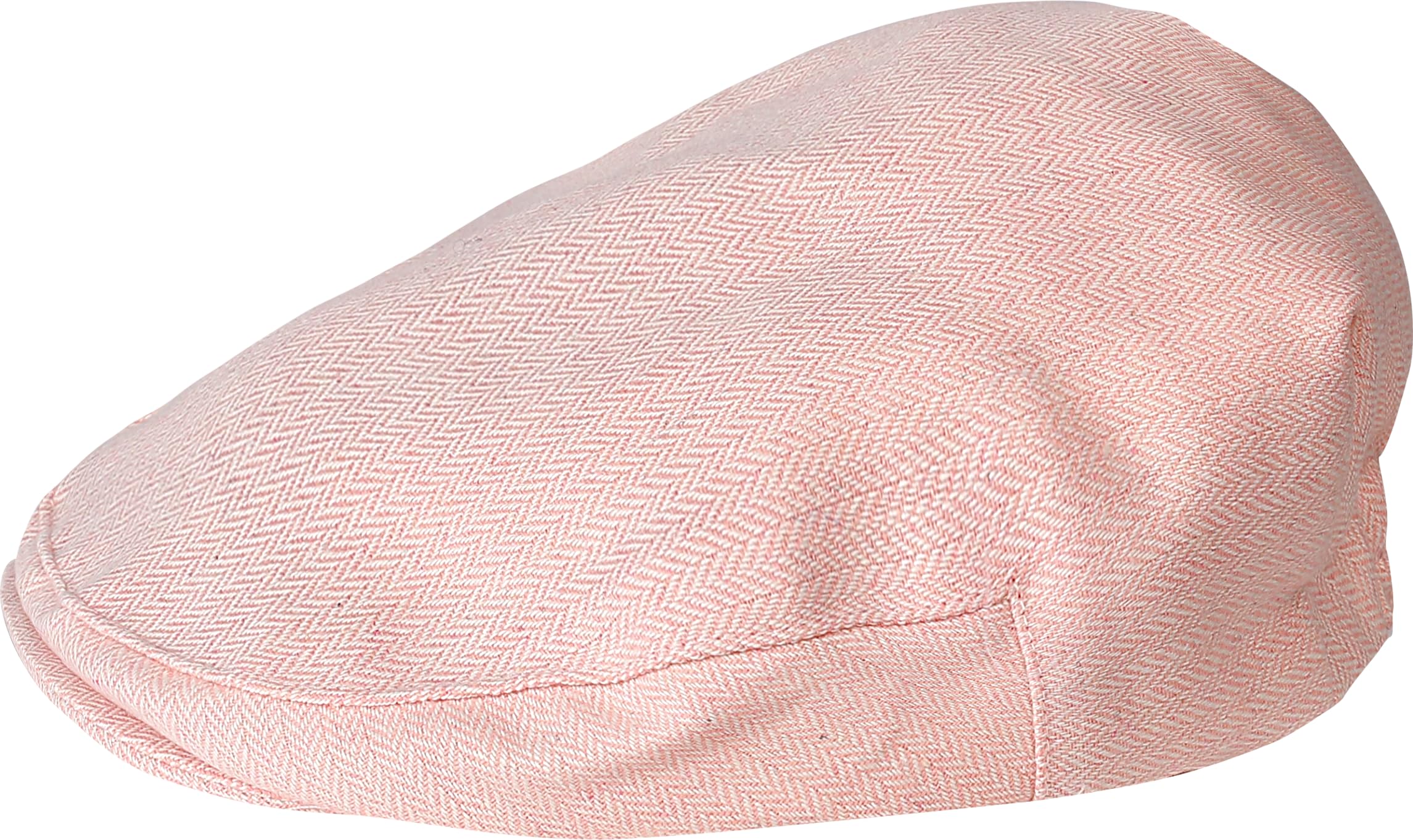 MOMBEBE COSLAND Baby Boy Newsboy Cap Flat Pink Gentleman Hat, 3-6
